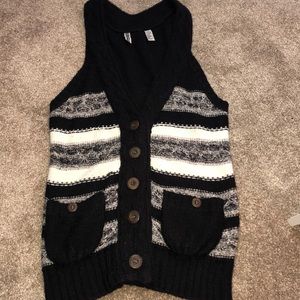 Long sweater vest